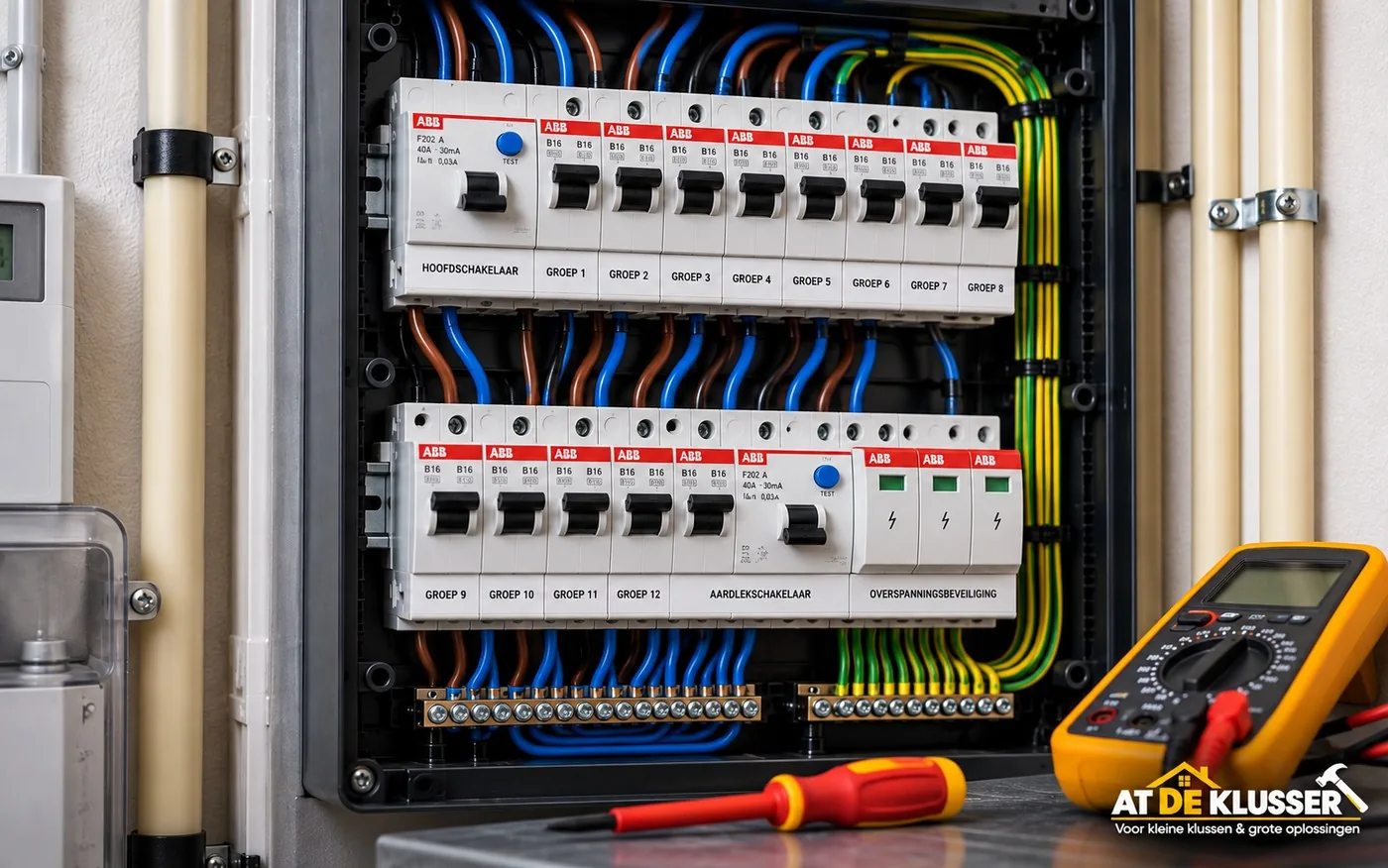 Kleine elektrawerkzaamheden door AT DE KLUSSER